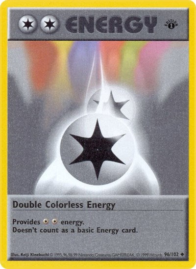 Double Colorless Energy (BSS 096/102) [Base Set (Shadowless)]