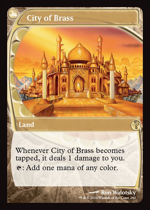 City of Brass (MB2 240) [Mystery Booster 2]