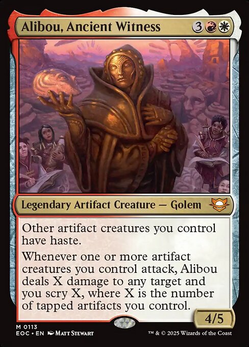 Alibou, Ancient Witness (EOC 113) [Edge of Eternities Commander]
