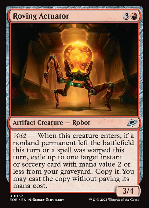 Roving Actuator (EOE 157) [Edge of Eternities]