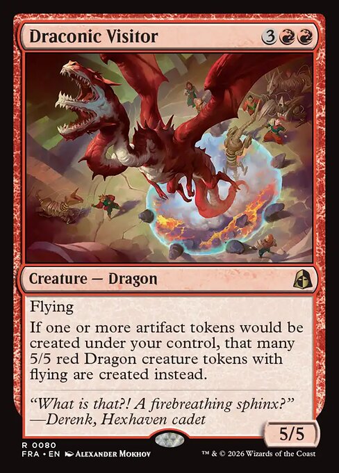 Draconic Visitor (FRA 80) [Reality Fracture]