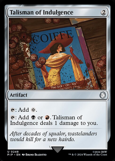 Talisman of Indulgence (PIP 248) [Fallout]