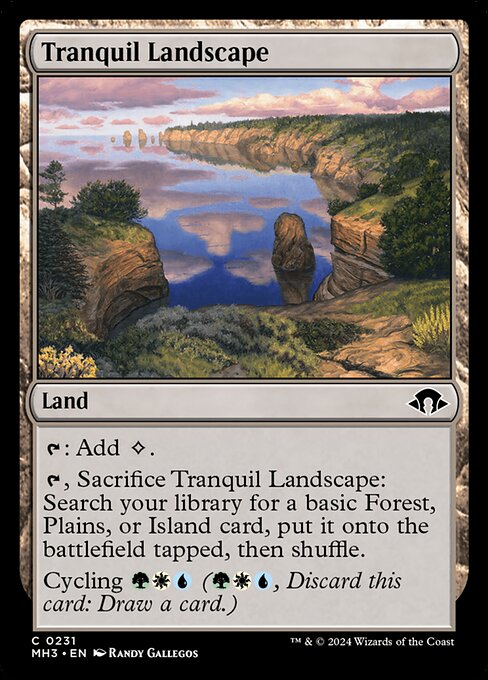 Tranquil Landscape (MH3 231) [Modern Horizons 3]
