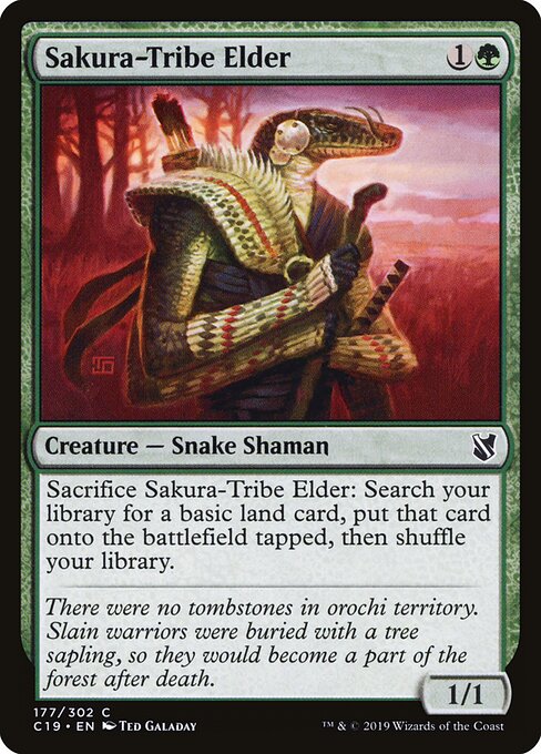Sakura-Tribe Elder (C19 177) [Commander 2019]