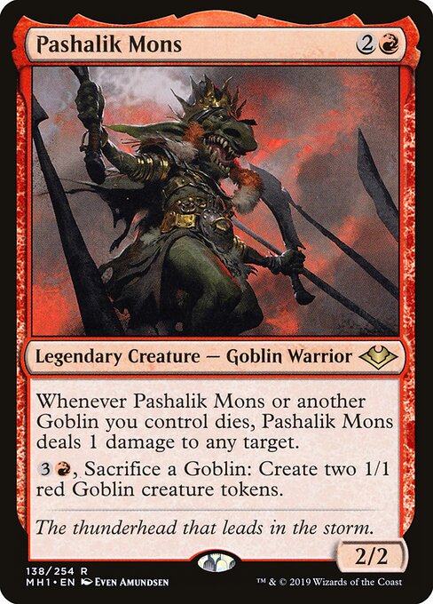 Pashalik Mons (MH1 138) [Modern Horizons]