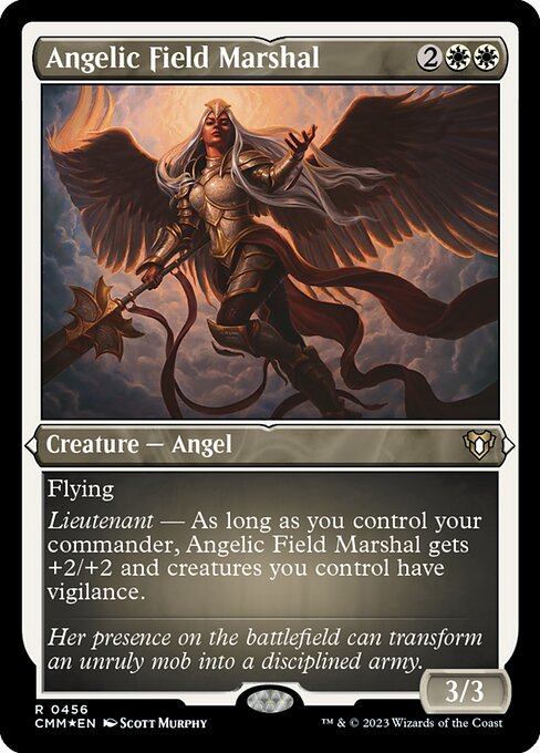 Angelic Field Marshal (CMM 456) [Commander Masters]
