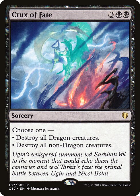 Crux of Fate (C17 107) [Commander 2017]