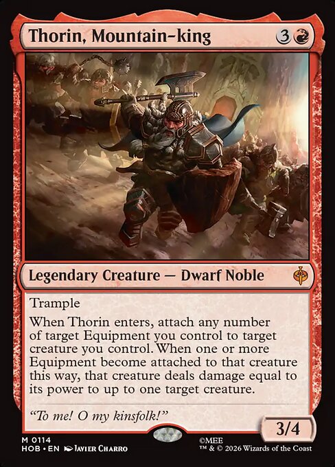 Thorin, Mountain-king (HOB 114) [The Hobbit]