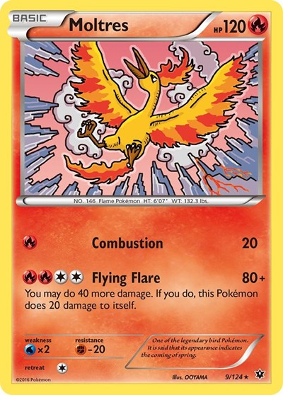 Moltres (FCO 9/124) [XY - Fates Collide]