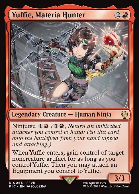 Yuffie, Materia Hunter (FIC 65) [Final Fantasy Commander]