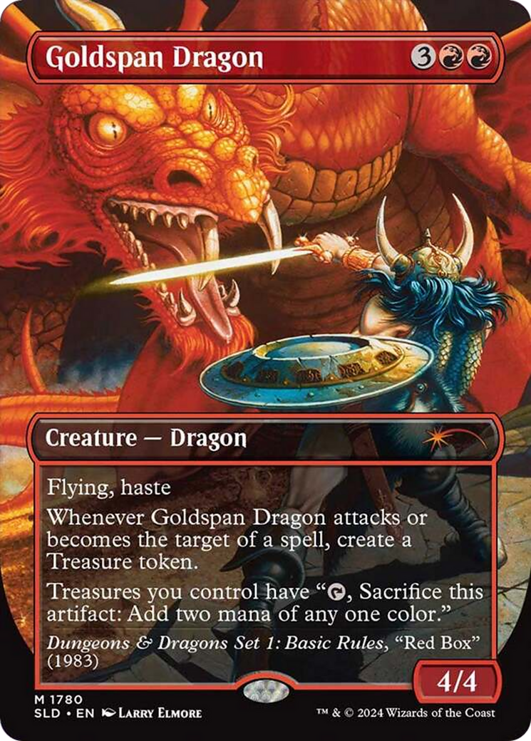 Goldspan Dragon [Secret Lair Drop Series]