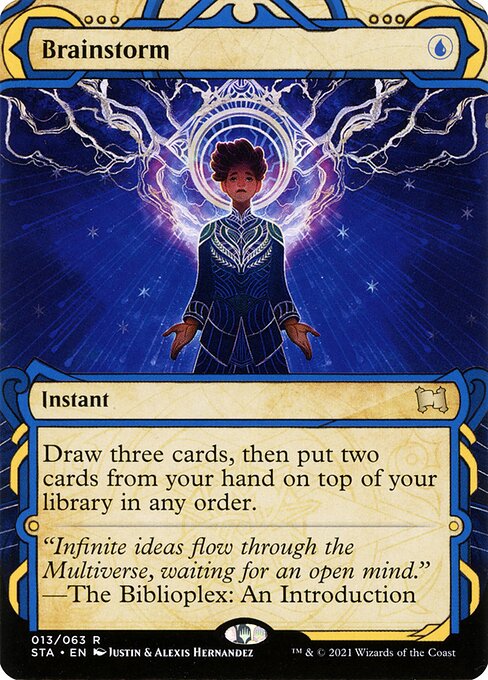 Brainstorm (STA 13) [Strixhaven Mystical Archive]