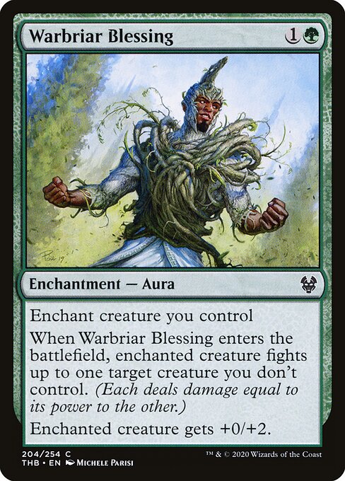 Warbriar Blessing (THB 204) [Theros Beyond Death]