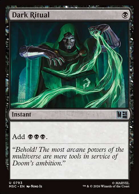 Dark Ritual (MSC 793) [Marvel Super Heroes Commander]