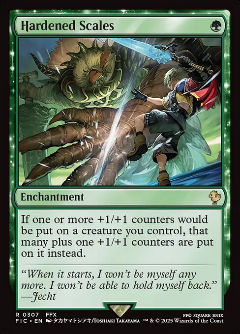 Hardened Scales (FIC 307) [Final Fantasy Commander]