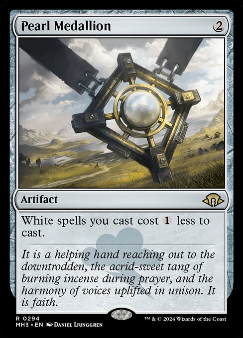 Pearl Medallion (MH3 294) [Modern Horizons 3]