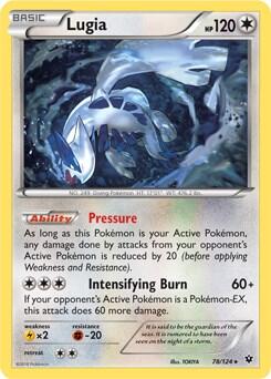 Lugia 78 124 XY Fates Collide (PR 078/124) [Deck Exclusives]