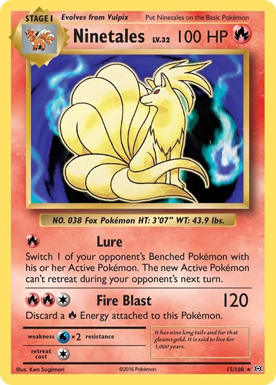 Ninetales (EVO 15/108) [XY - Evolutions]