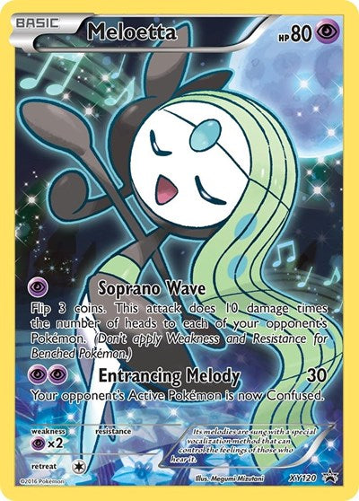 Meloetta XY120 (PR XY120) [XY Promos]