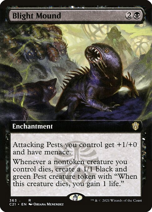 Blight Mound (C21 363) [Commander 2021]