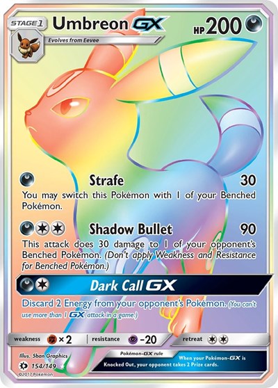 Umbreon GX Secret (SM01 154/149) [SM Base Set]