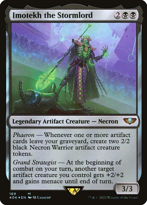 Imotekh the Stormlord (40K 169) [Warhammer 40,000 Commander]