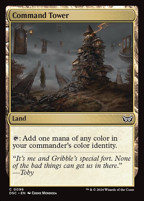 Command Tower (DSC 96) [Duskmourn: House of Horror Commander]