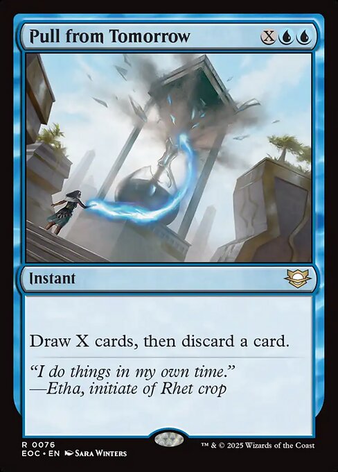 Pull from Tomorrow (EOC 76) [Edge of Eternities Commander]
