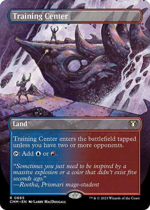 Training Center (Borderless) (CMM 665) [Commander Masters]