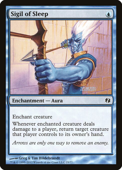 Sigil of Sleep (DDI 25) [Duel Decks: Venser vs. Koth]