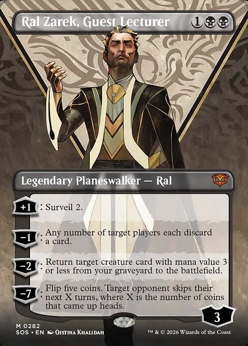 Ral Zarek, Guest Lecturer (SOS 282) [Secrets of Strixhaven]