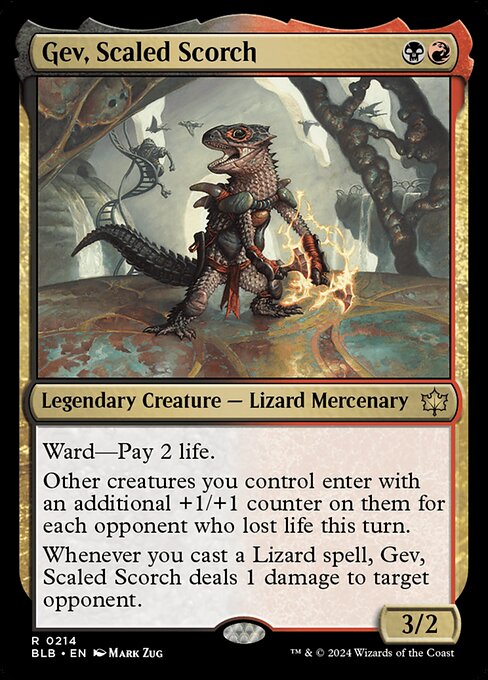 Gev, Scaled Scorch (BLB 214) [Bloomburrow]