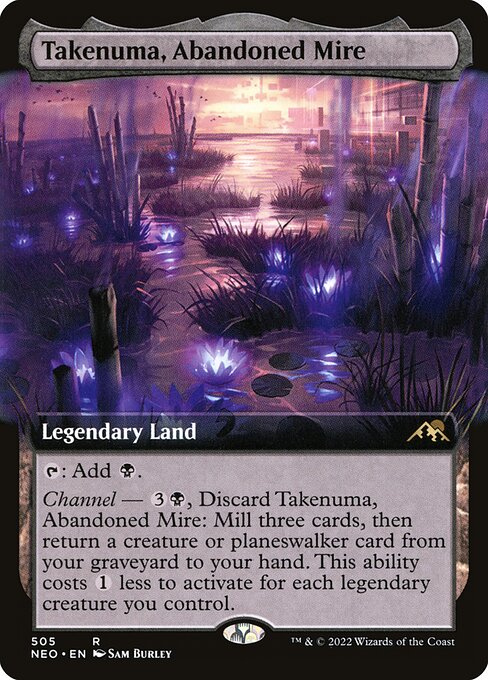 Takenuma, Abandoned Mire (NEO 505) [Kamigawa: Neon Dynasty]