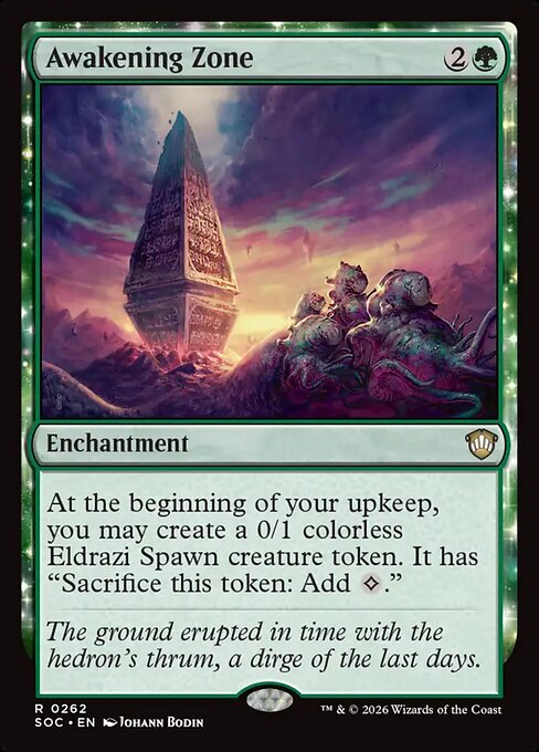 Awakening Zone (SOC 262) [Secrets of Strixhaven Commander]