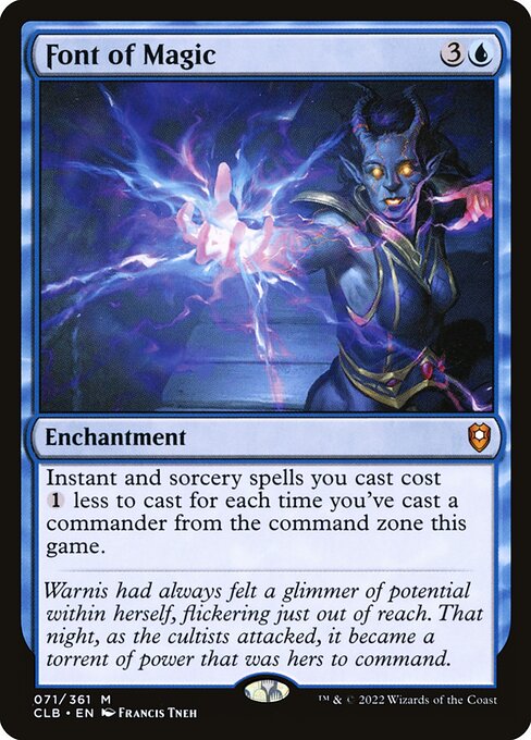 Font of Magic (CLB 71) [Commander Legends: Battle for Baldur's Gate]