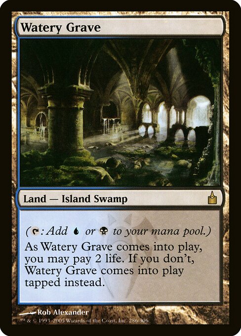 Watery Grave (RAV 286) [Ravnica: City of Guilds]