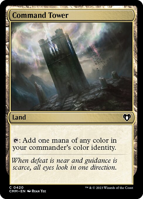 Command Tower (CMM 420) [Commander Masters]