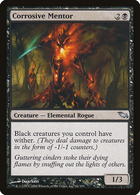 Corrosive Mentor (SHM 61) [Shadowmoor]
