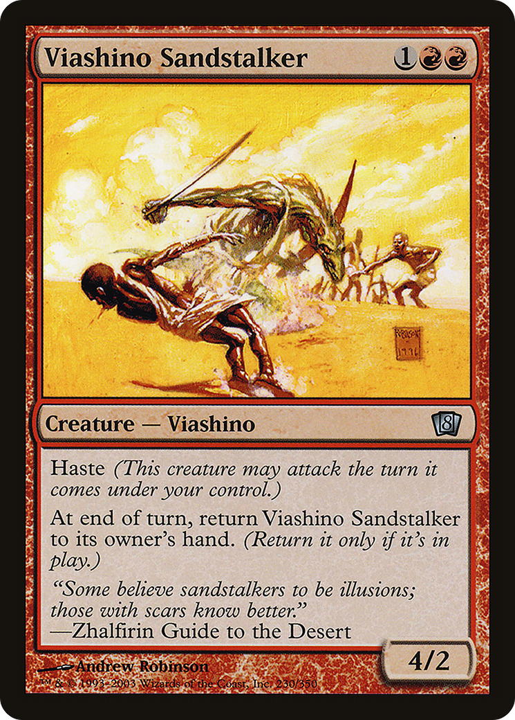 Viashino Sandstalker [Eighth Edition]