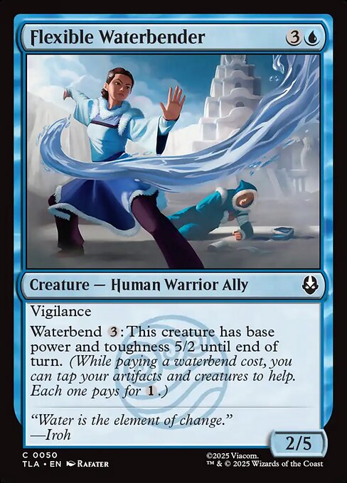 Flexible Waterbender (TLA 50) [Avatar: The Last Airbender]