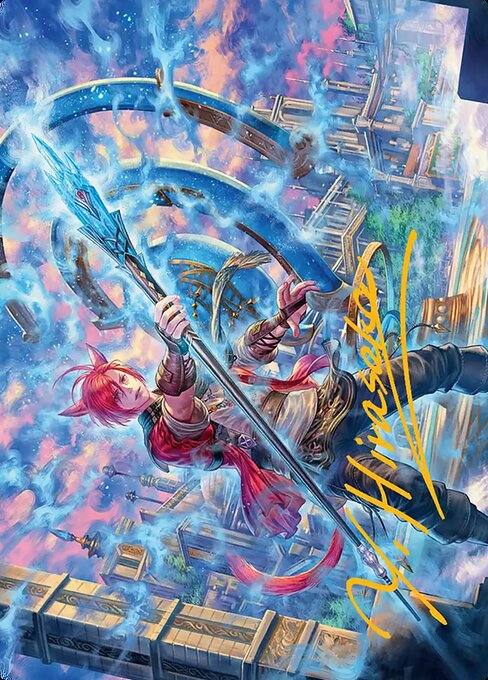 G'raha Tia, Scion Reborn // G'raha Tia, Scion Reborn (AFIN 19) [Final Fantasy Art Series]