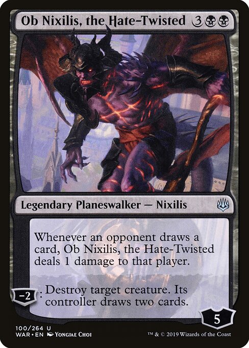 Ob Nixilis, the Hate-Twisted (WAR 100) [War of the Spark]