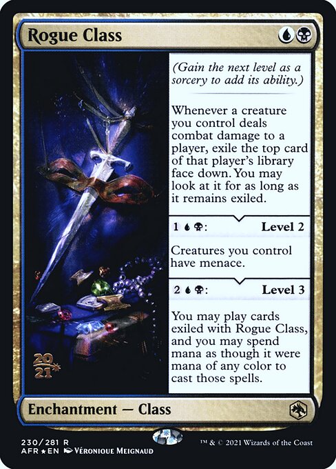 Rogue Class (PAFR 230s) [Adventures in the Forgotten Realms Promos]