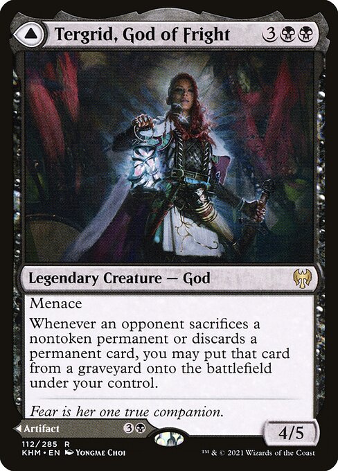 Tergrid, God of Fright // Tergrid's Lantern (KHM 112) [Kaldheim]