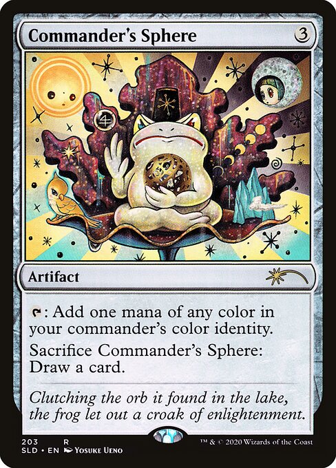 Commander's Sphere (SLD 203) [Secret Lair Drop]