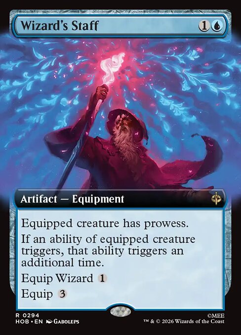 Wizard's Staff (Extended Art) (HOB 294) [The Hobbit]
