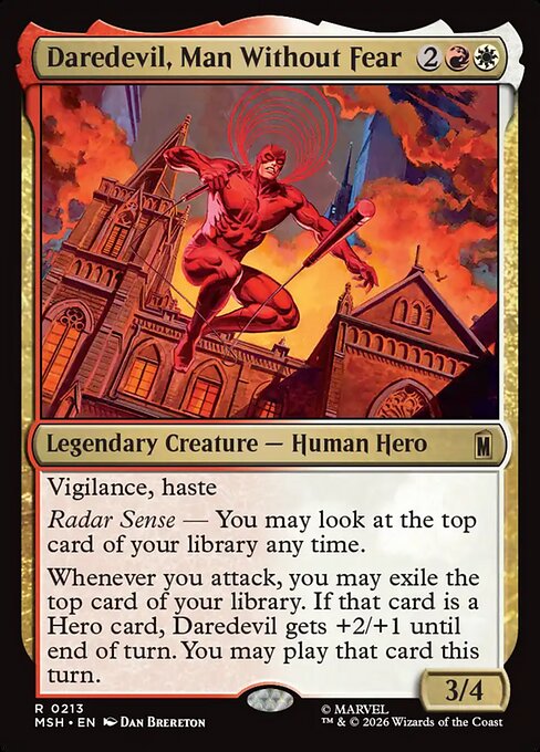 Daredevil, Man Without Fear (MSH 213) [Marvel Super Heroes]