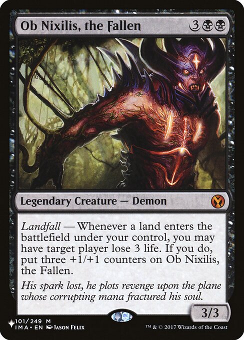 Ob Nixilis, the Fallen (PLST IMA-101) [The List]