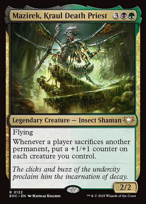 Mazirek, Kraul Death Priest (EOC 122) [Edge of Eternities Commander]