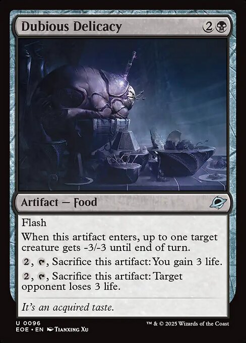 Dubious Delicacy (EOE 96) [Edge of Eternities]